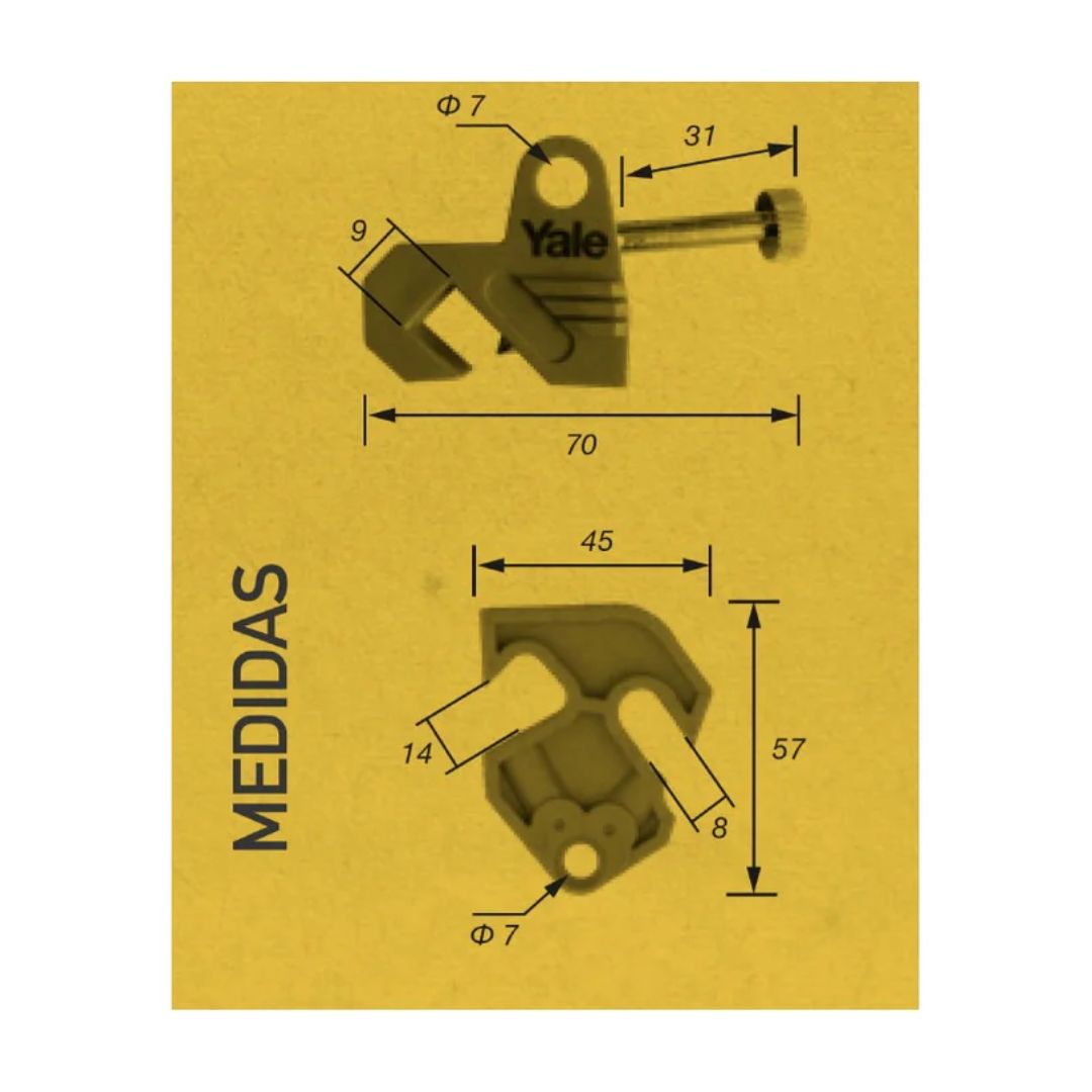 Bloqueador Breaker Tuerca 7mm