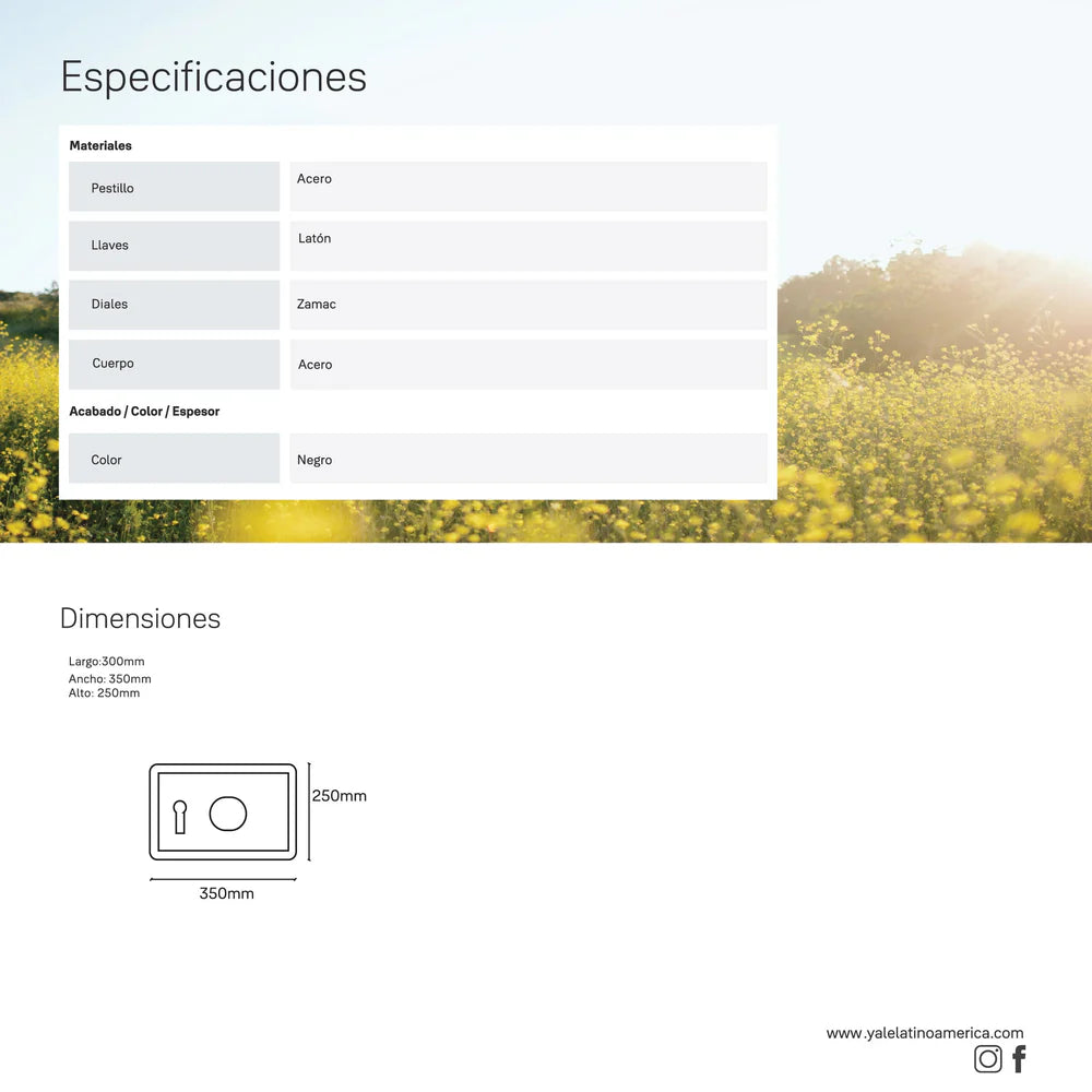 Caja Fuerte Biométrica