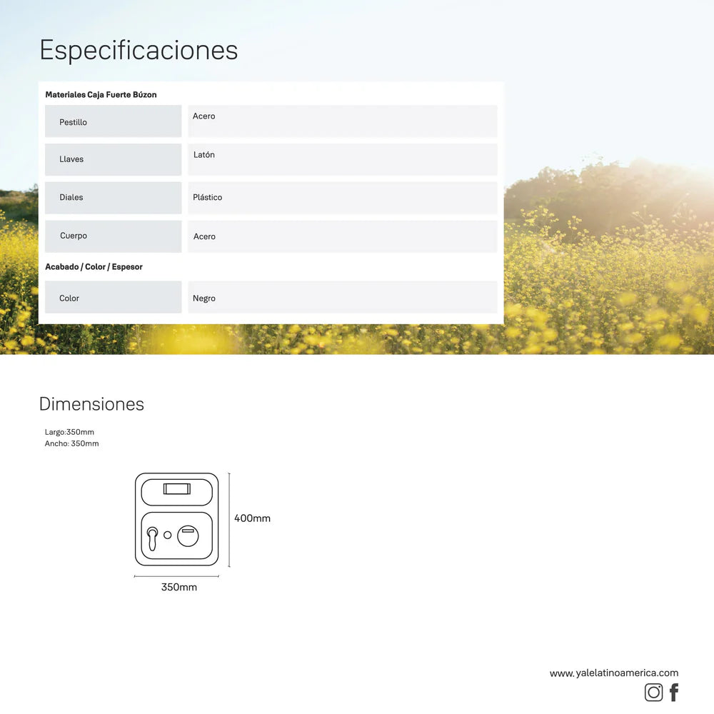 Caja Fuerte Buzón