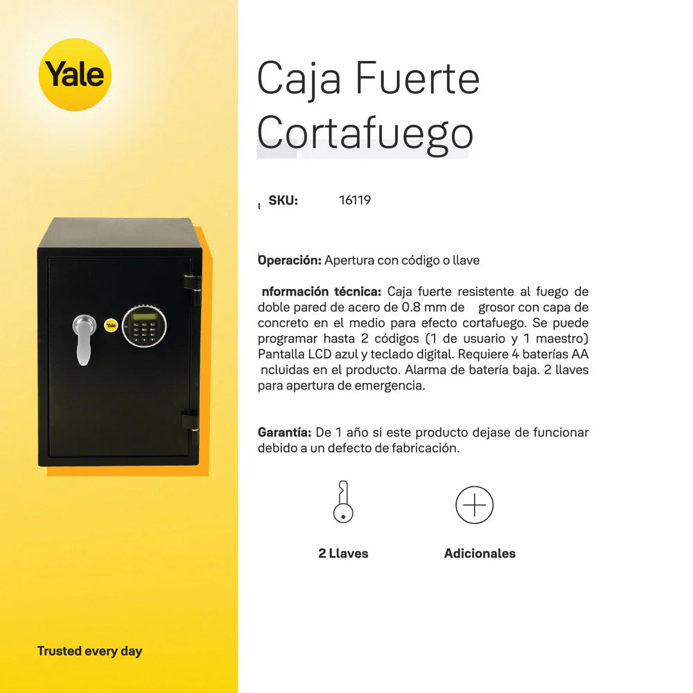 Caja Fuerte Cortafuego