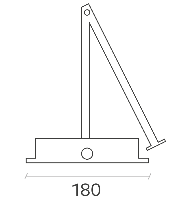 Brazo Hidráulico 2065 Negro