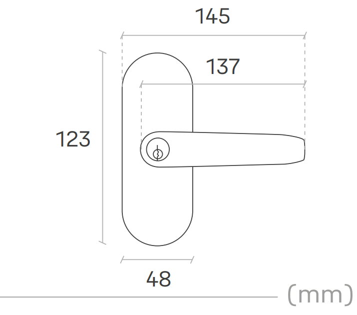 Manija Exterior Versalles (para Barra Miami)