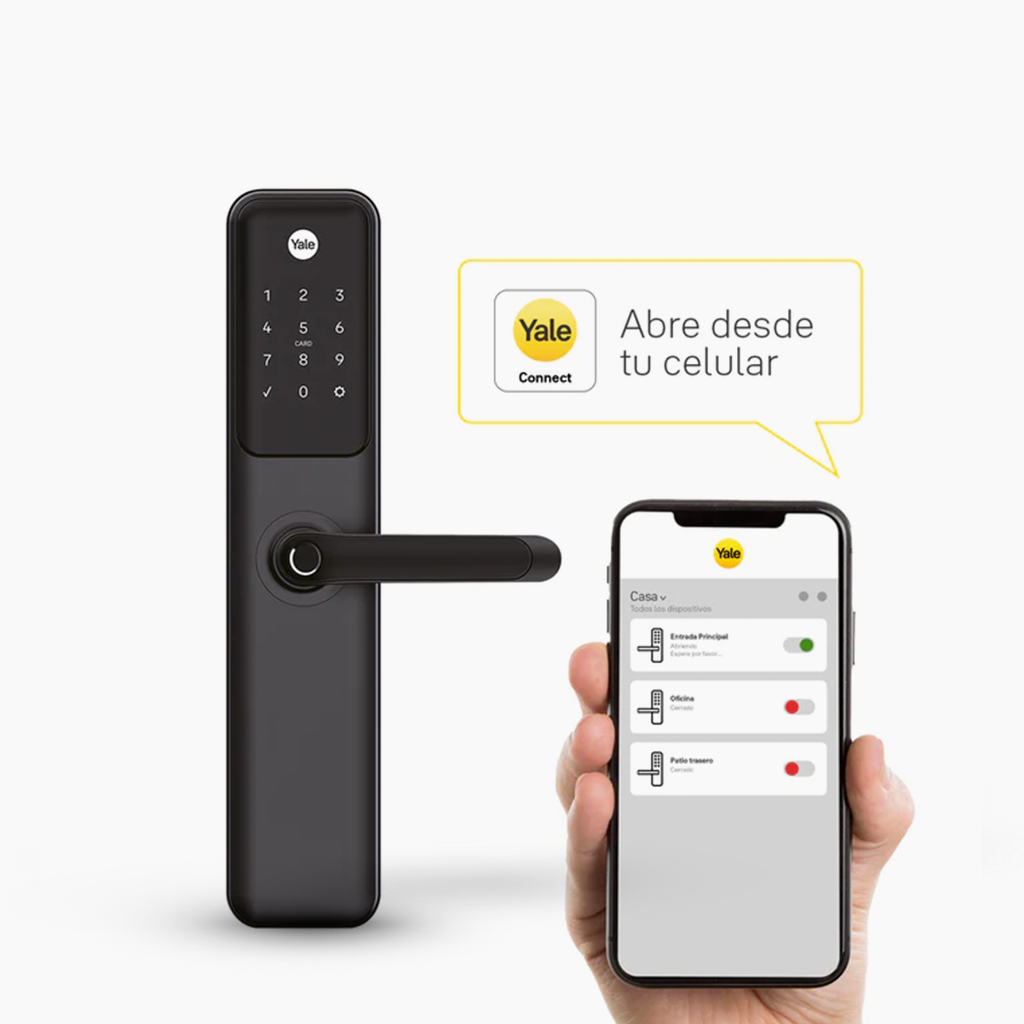 Cerradura Digital YDM60 + kit apertura con celular*