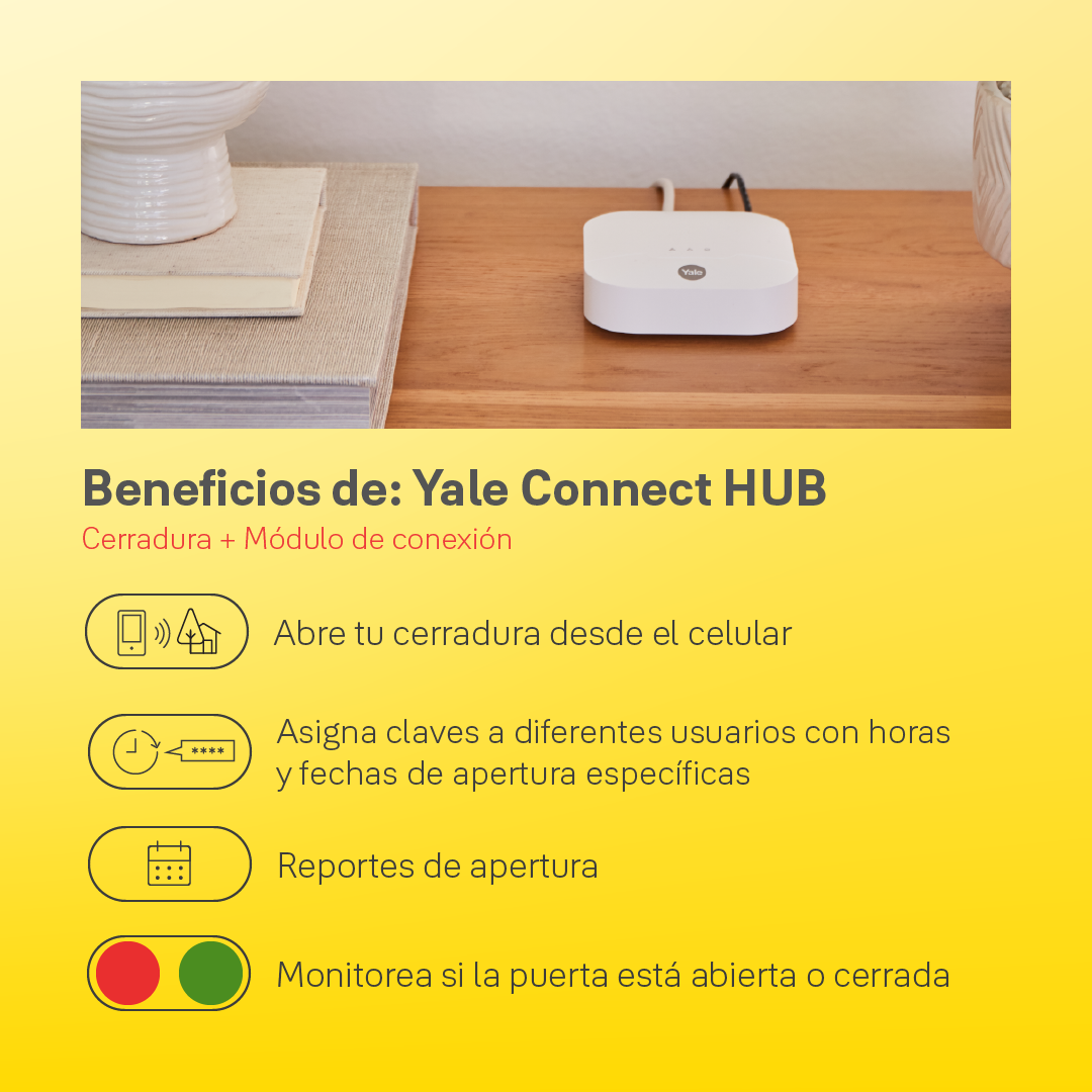 Módulo de conexión Yale Connect HUB*