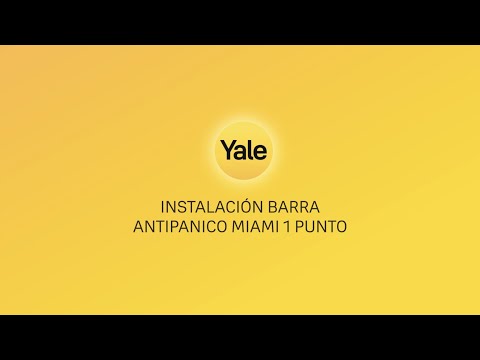 Cargar video: Barra Antipánico Miami 1 Punto
