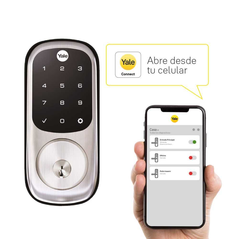 Cerrojo Digital YRD226 con módulo para abrir desde el celular