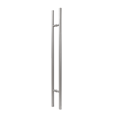 Jaladera Tipo H Plateada 120CM