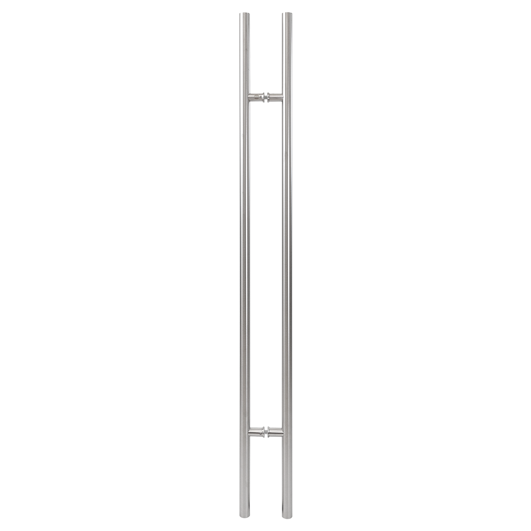 Jaladera Tipo H Plateada 150CM