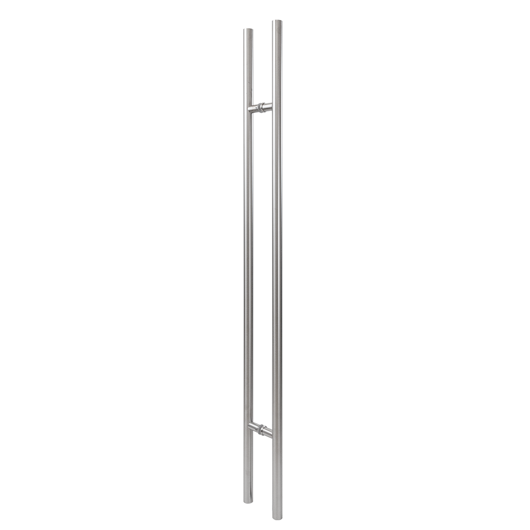 Jaladera Tipo H Plateada 150CM