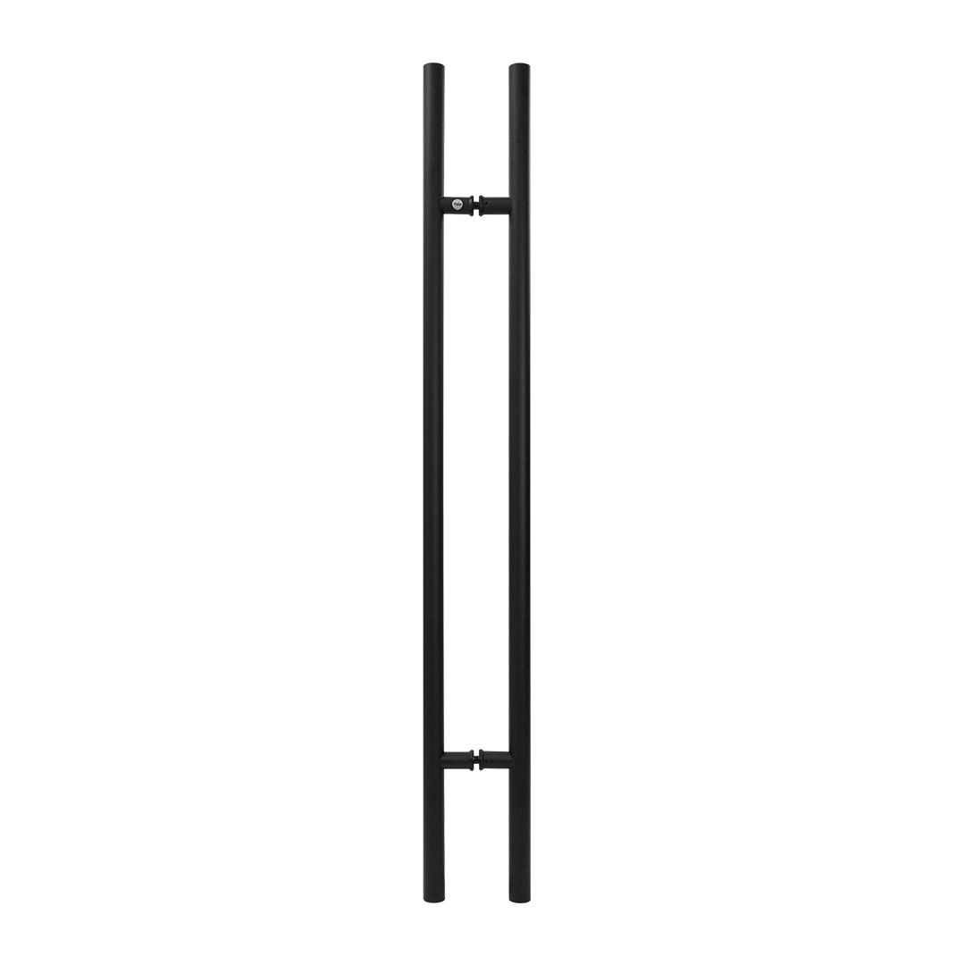 Jaladera Tipo H Negra 120CM