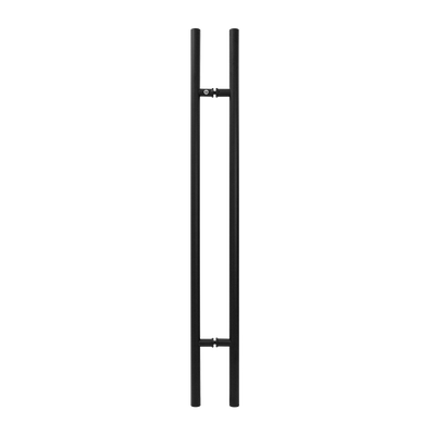Jaladera Tipo H Negra 120CM