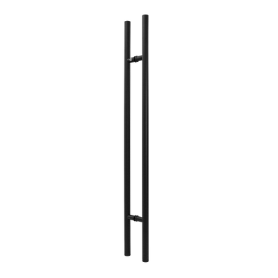 Jaladera Tipo H Negra 120CM