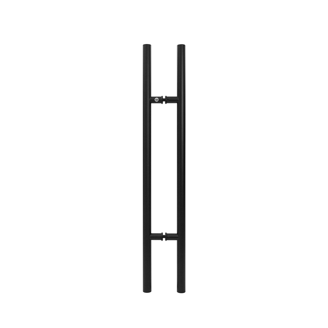Jaladera Tipo H Negra 90CM