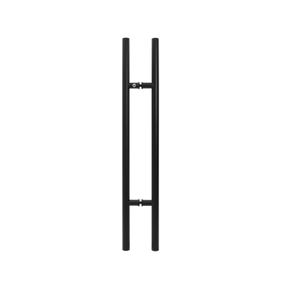 Jaladera Tipo H Negra 90CM