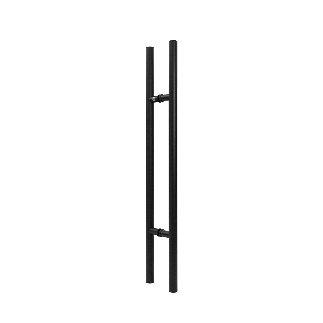 Jaladera Tipo H Negra 90CM