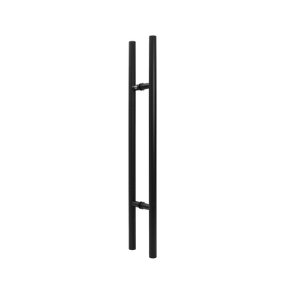 Jaladera Tipo H Negra 90CM