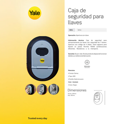 Caja de Seguridad para Llaves*