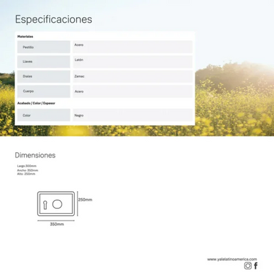 Caja Fuerte Biométrica**