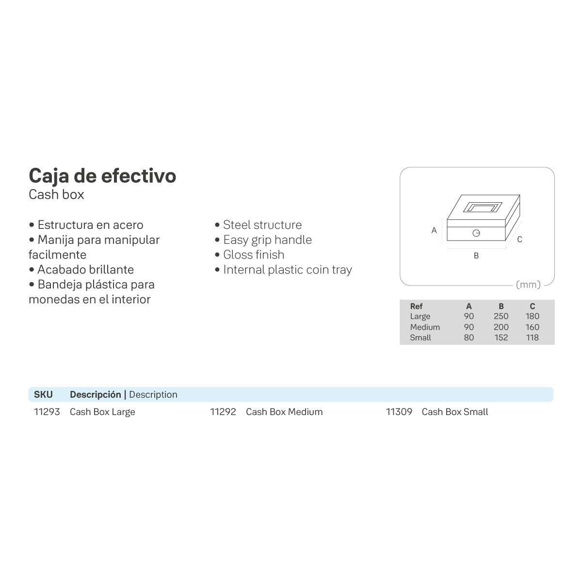 Caja de Dinero Pequeña*