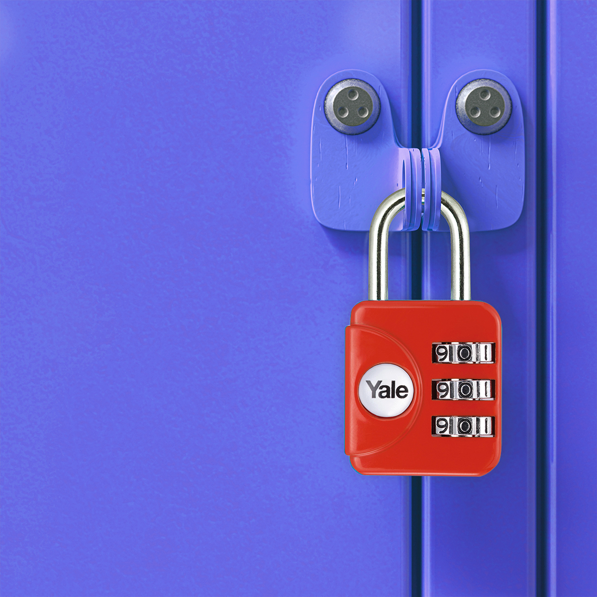 Candado Yale Clave Yp1 Rojo