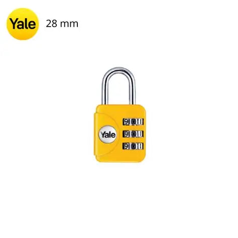 Candado Yale Clave YP1 Amarillo