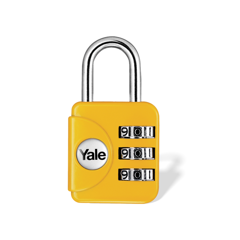 Candado Yale Clave YP1 Amarillo