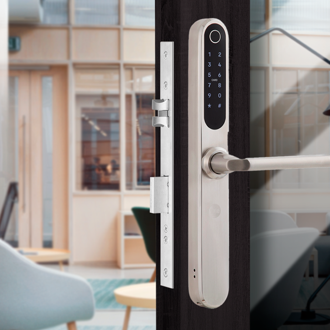 Cerradura Digital YSD100 para puerta abatible + kit apertura con celular*