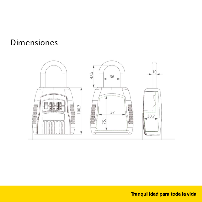 Caja Fuerte Portable*