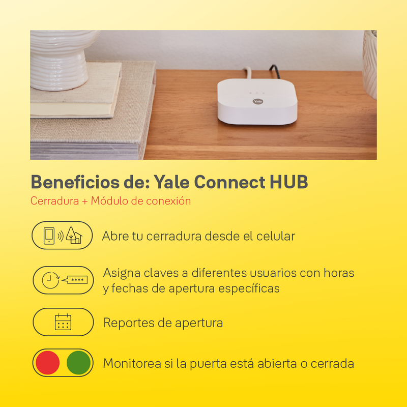 Cerradura Digital YSD100 con módulo para abrir desde el celular
