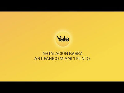 Barra Antipánico Miami 1 Punto