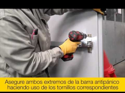 Barra Antipánico Tampa 1 Punto