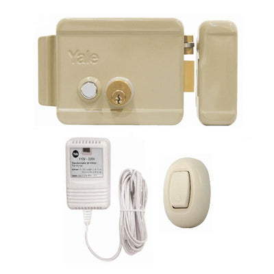 Kit Cerradura Eléctrica 678 + Transformador + Botón